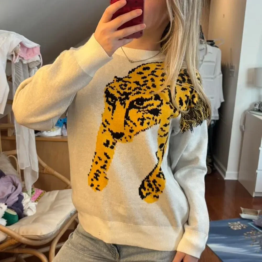 Kenzo leopard sweater - Picture 1 of 5